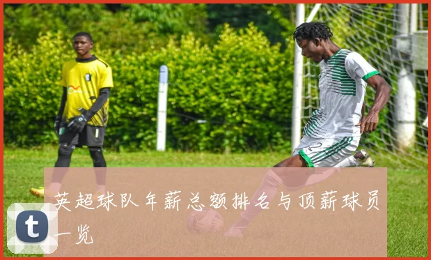 英超球队年薪总额排名与顶薪球员一览